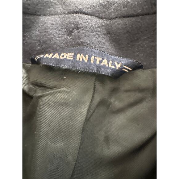 Italian Wool Cashmere Overcoat Tailored by Massimo L - Picture 4 of 9